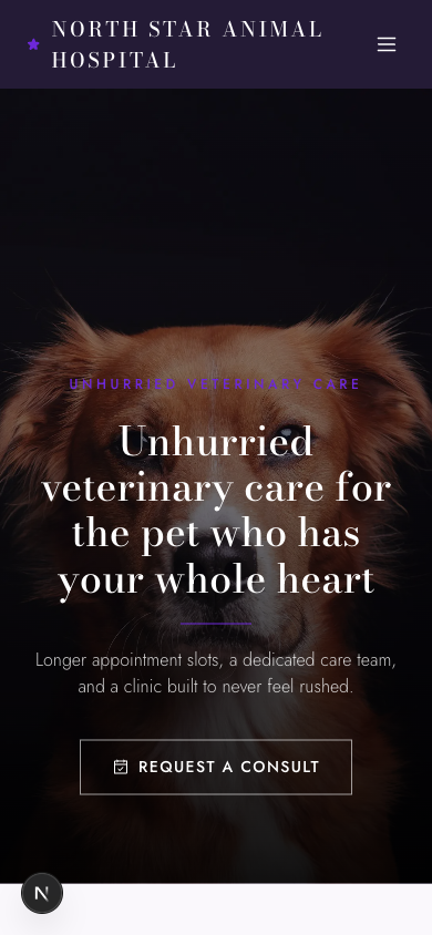 North Star Animal Hospital mobile preview